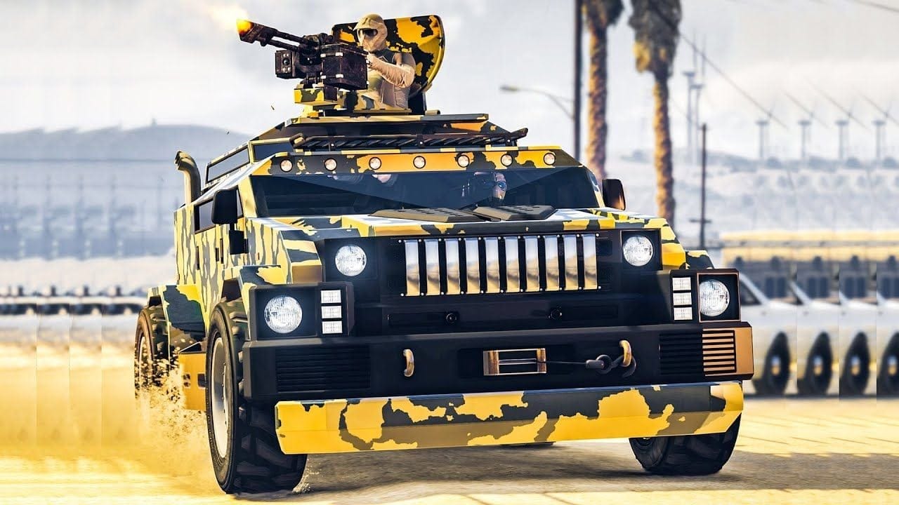 هذه هي أقوى سيارة عسكرية مدرعة في التاريخ على قراند أونلاين | GTA Online