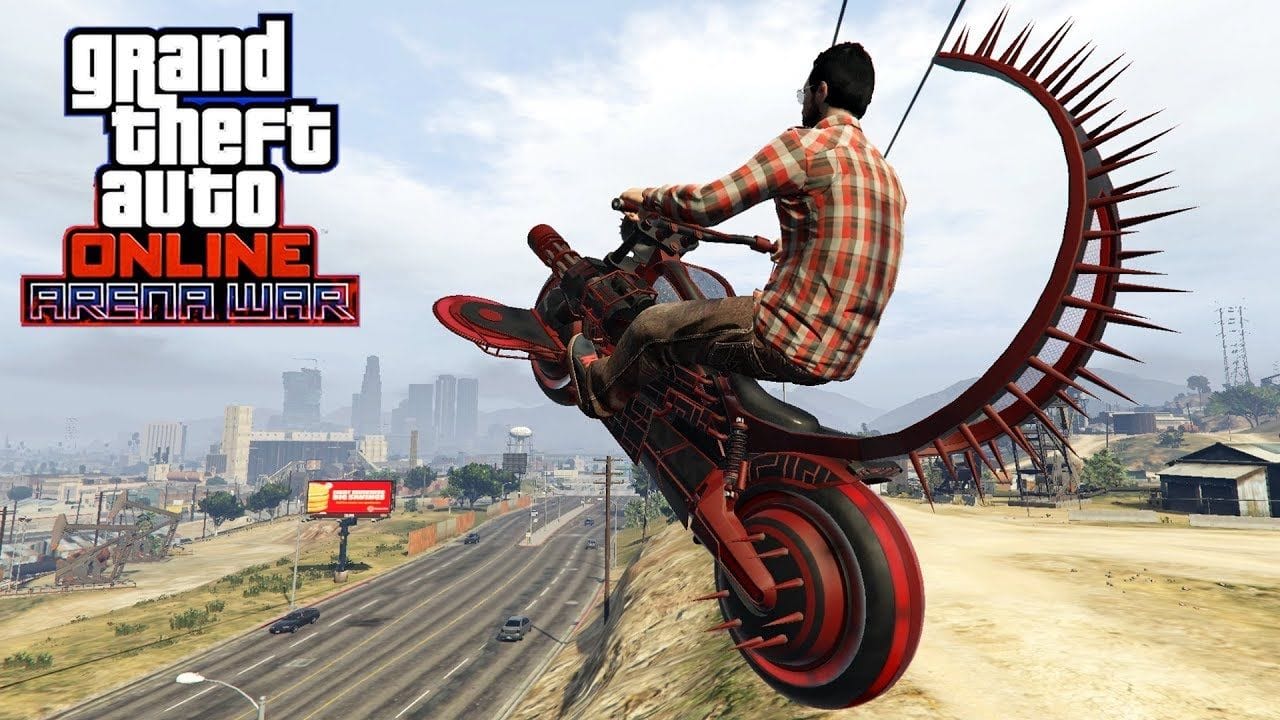 دراجة العقرب هي الحل في قراند أونلاين حلبة المعارك | GTA Online Arena War
