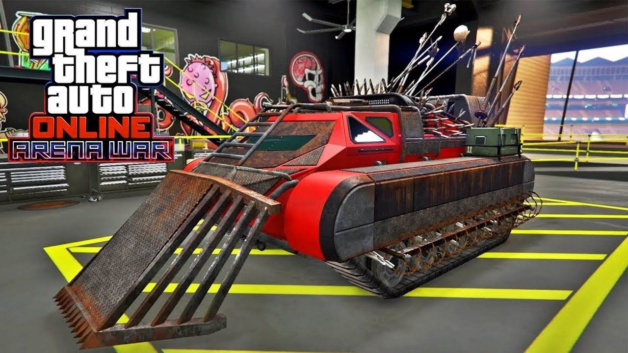 دبابة الأشواك المدمرة قراند أونلاين حلبة المعارك | GTA Online Arena War