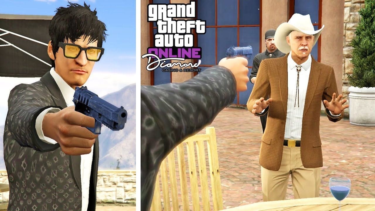 الإجتماع الكارثي تختيم مهام الكازينو الألماسي على قراند أونلاين | GTA Online Strong Arm Tactics