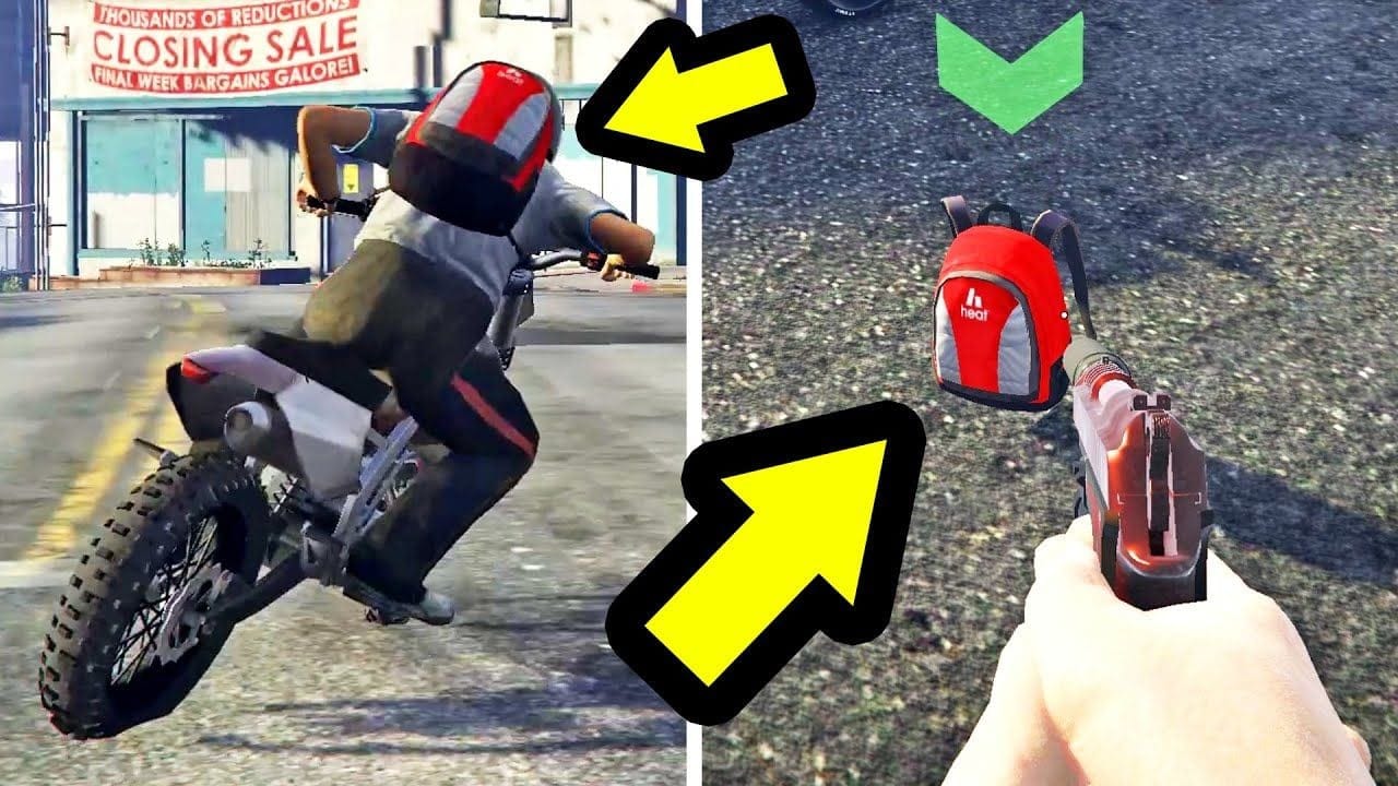 إذا رأيت هذه الحقيبة لا تقترب منها في قراند أونلاين | GTA V Online Cash Bag