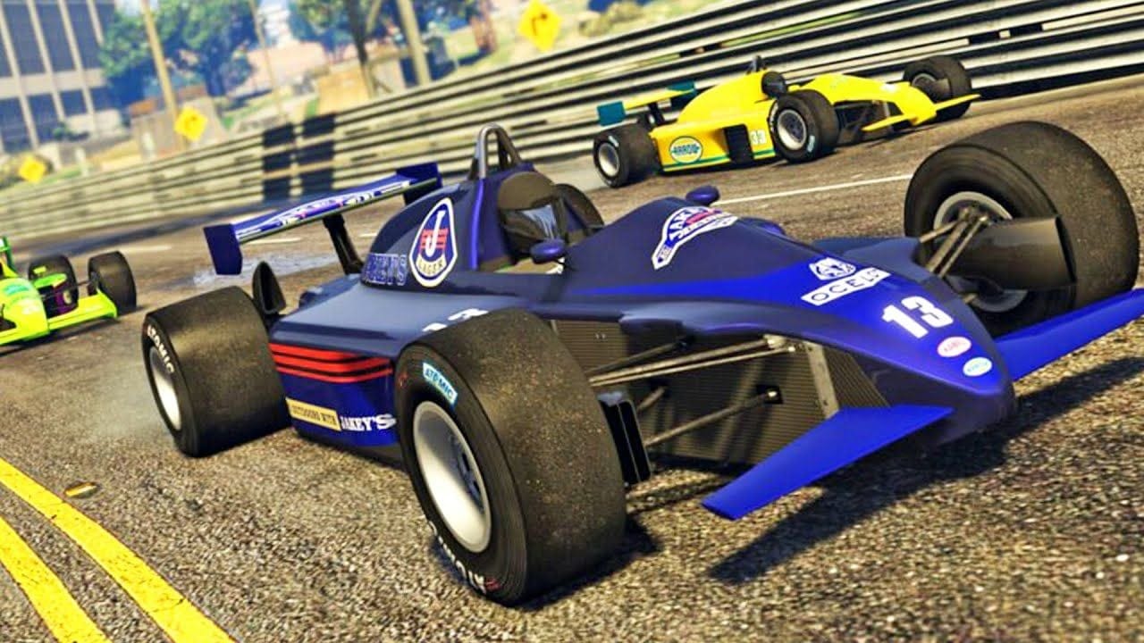 شراء سيارة الفورميلا وان والمشاركة في السباقات على قراند أونلاين | GTA Online F1 Races