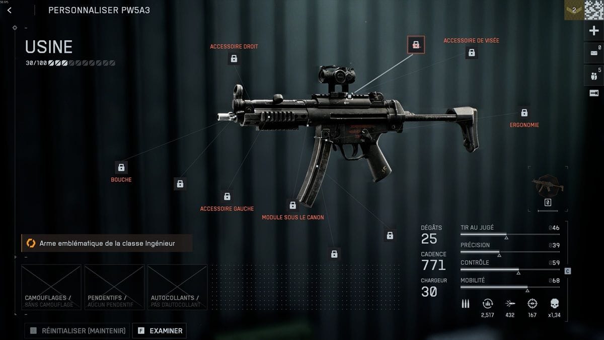 PW5A3 BF6 : Quels accessoires et build prendre pour cette SMG sur Battlefield 6 ?