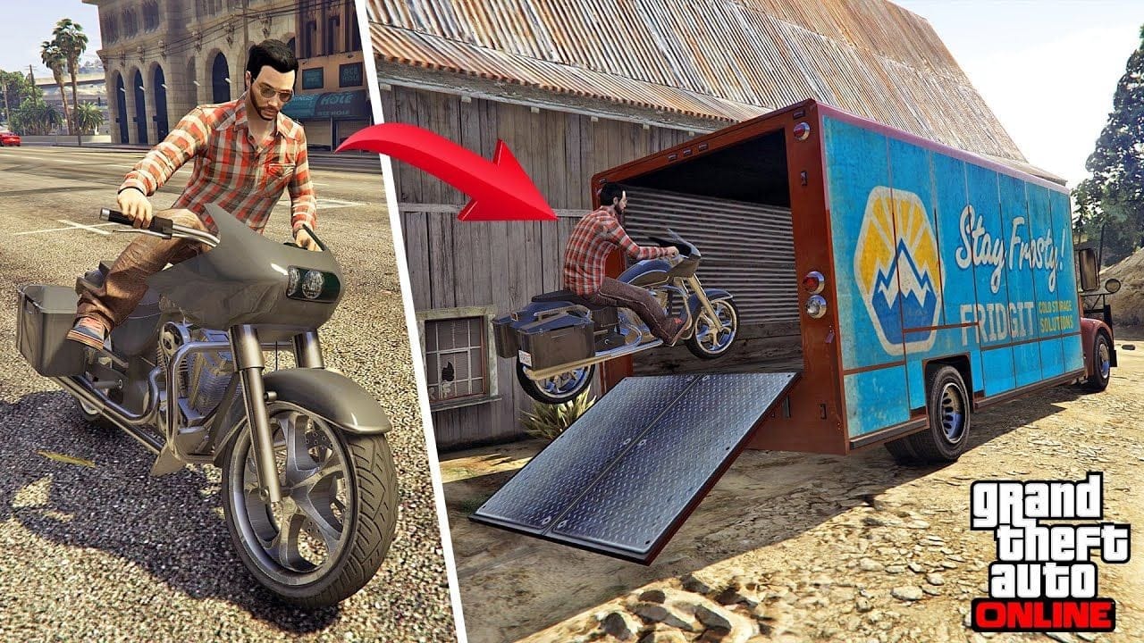 خداع الدولة باستعمال الدراجات المدنية في أخطر عملية على قراند أونلاين | GTA Online