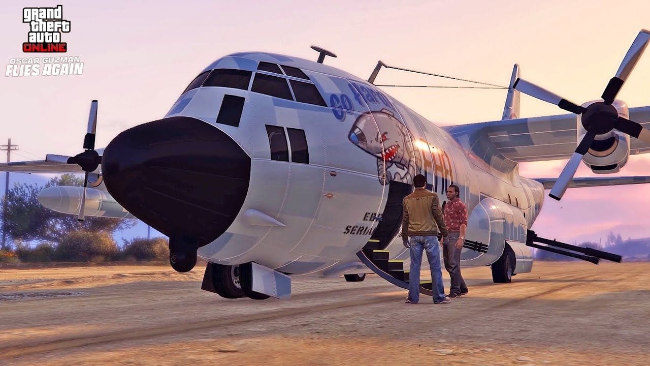 سرقة طائرة التيتان المدمرة في تحديث قراند أونلاين الجديد | GTA Online: Oscar Guzman Flies Again