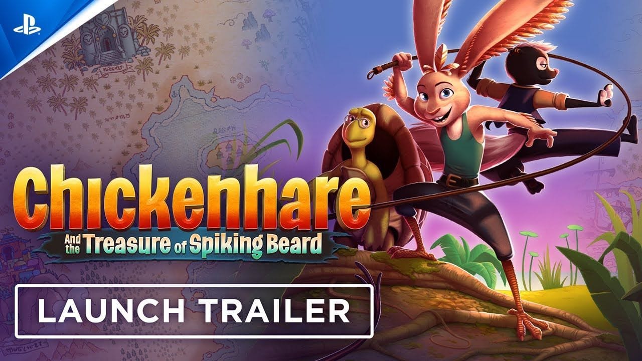 Chickenhare and the Treasure of Spiking-Beard - Launch Trailer | PS5 Games