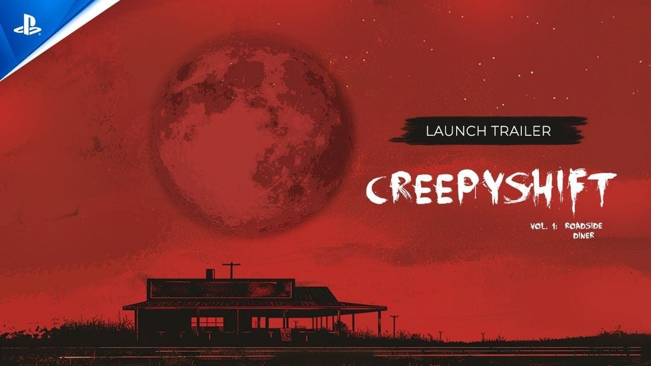 Creepy Shift: Roadside Diner - Launch Trailer | PS5 Games