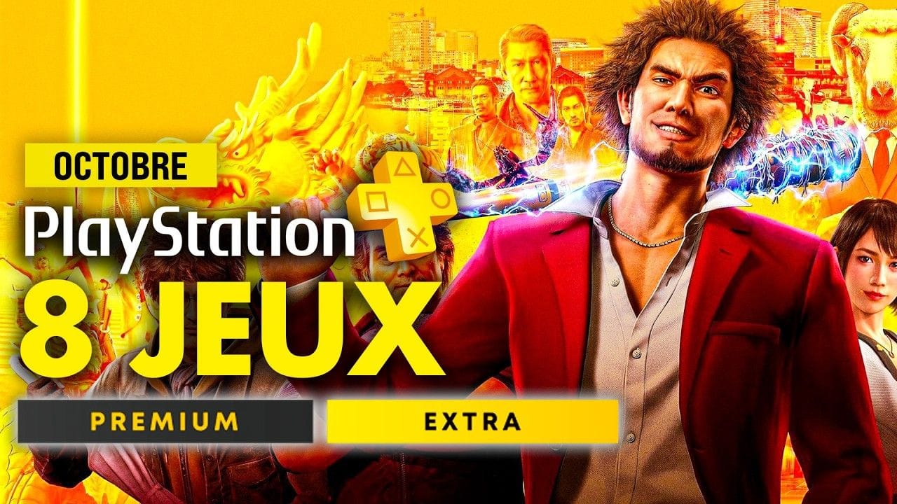 PlayStation Plus PS4 & PS5 | Octobre 2025 : Les JEUX du PS Plus Extra & Premium ! 🔥