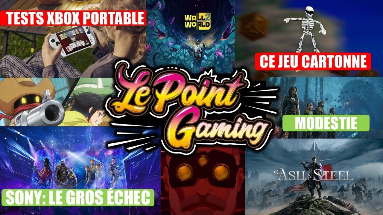 ACTU GAMING (16/10): XBOX ROG ALLY BON? FAIL SONY, SPLINTER CELL, MEGABONK, ASH AND STEEL, POKEMON