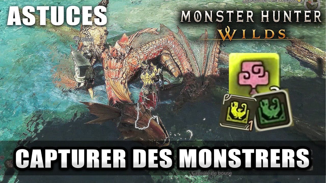 Monster Hunter Wilds : Comment CAPTURER les Monstres (Pièges & Craft) Quête Nouveau Ecosystème