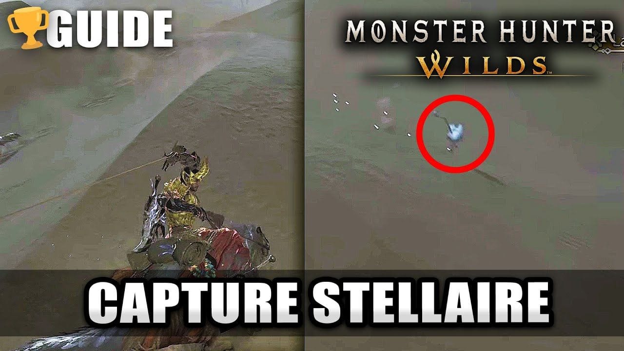Monster Hunter Wilds : Capture Stellaire 🏆Guide Trophée / Succès (Créature du désert qui brille)