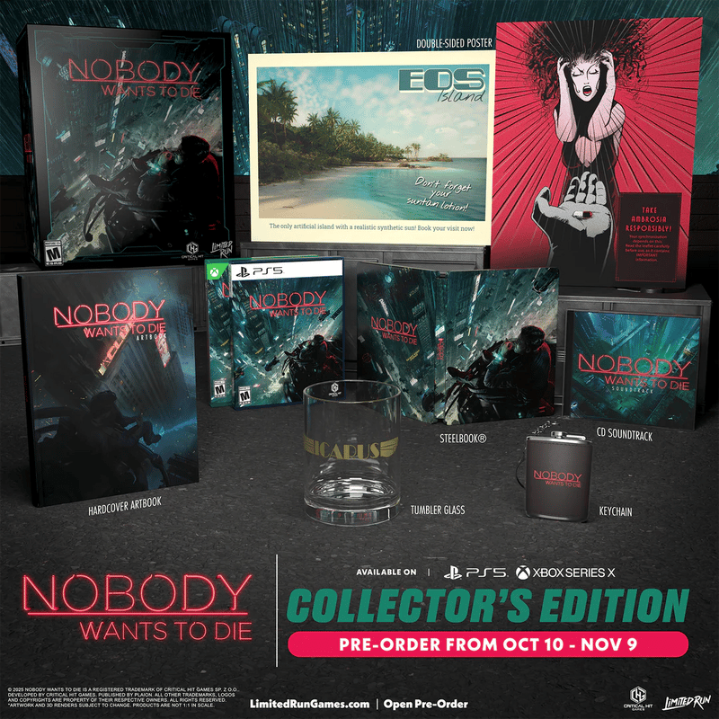 Une édition physique pour Nobody Wants to Die