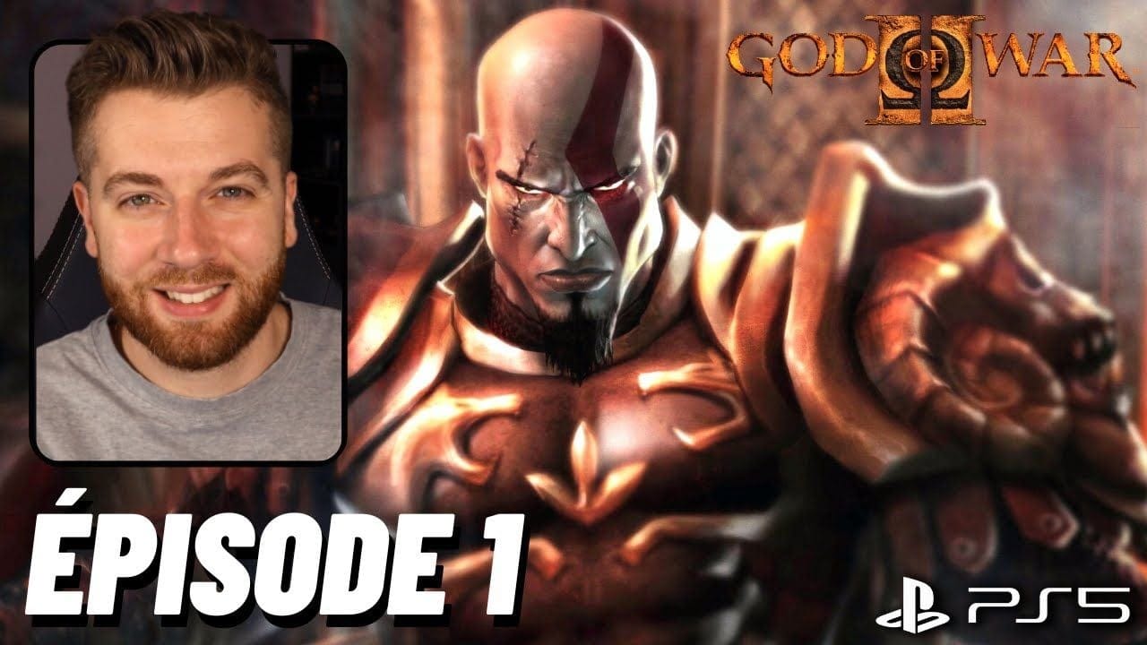 GOD OF WAR 2 REMASTER PS5 LET'S PLAY FR #1 : 15 ANS PLUS TARD ⚔️ (JEU COMPLET)