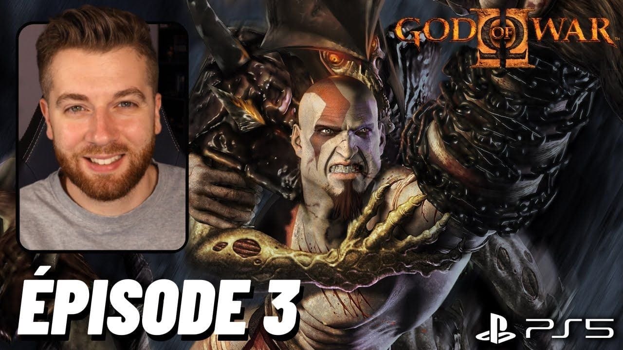GOD OF WAR 2 REMASTER PS5 LET'S PLAY FR #3 : COMBAT DE BOSS THÉSÉE ⚔️ (JEU COMPLET)
