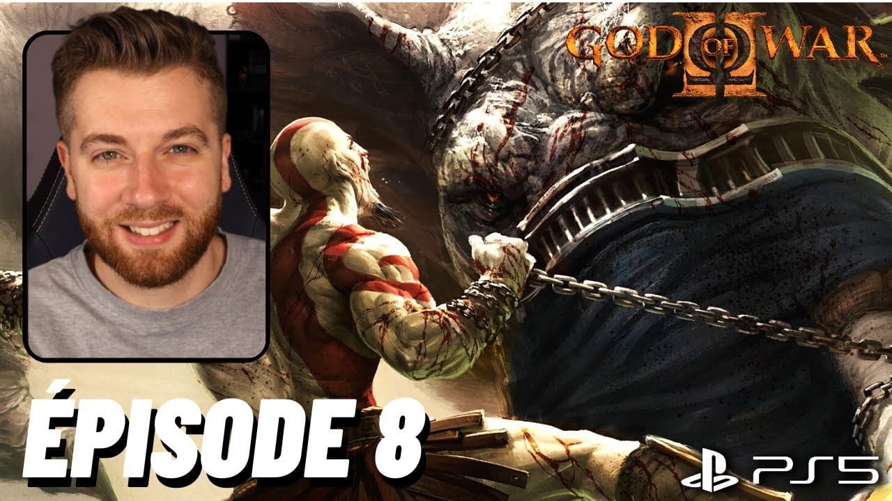 GOD OF WAR 2 REMASTER PS5 LET'S PLAY FR #8 : BOSS LE KRAKEN ⚔️ (JEU COMPLET)