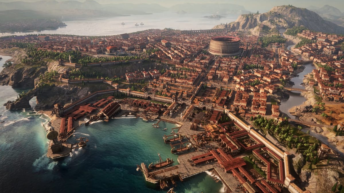 Preview du Anno 117 Pax Romana : je voulais construire Rome... J'ai dû choisir entre gruau et sardines. Et c'était cool !