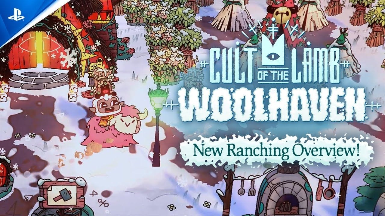 Cult of the Lamb: Woolhaven - Ranching Overview Gameplay Video | PS5 & PS4 Games