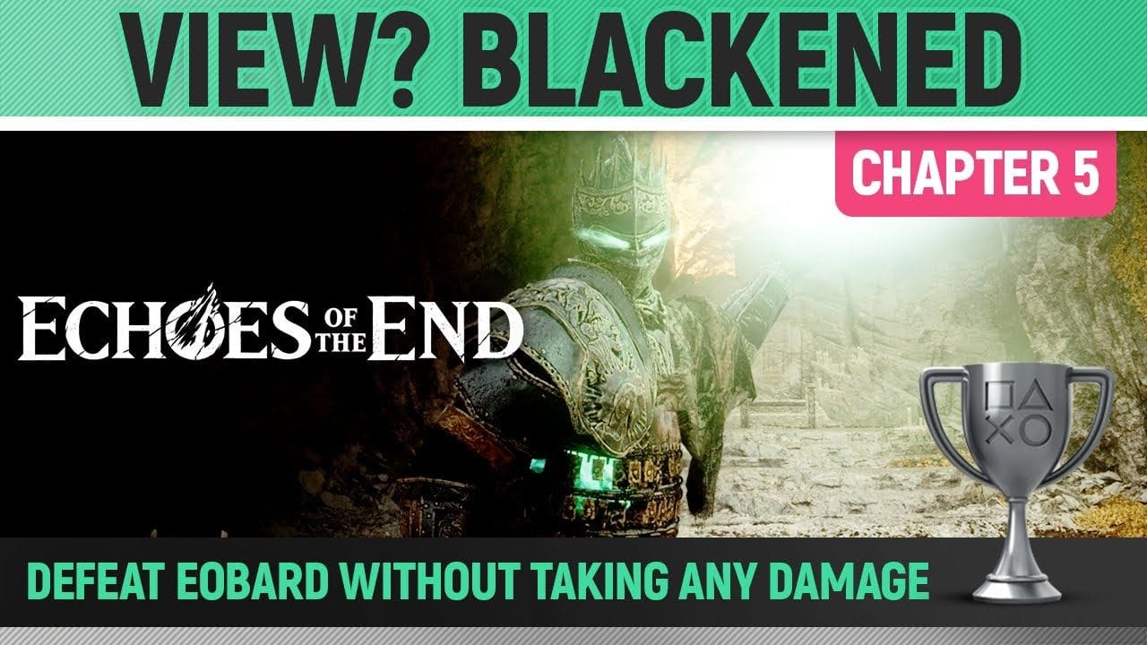 Echoes of the End - View? Blackened 🏆 Trophy / Achievement Guide (Eobard Boss Fight - No Damage)