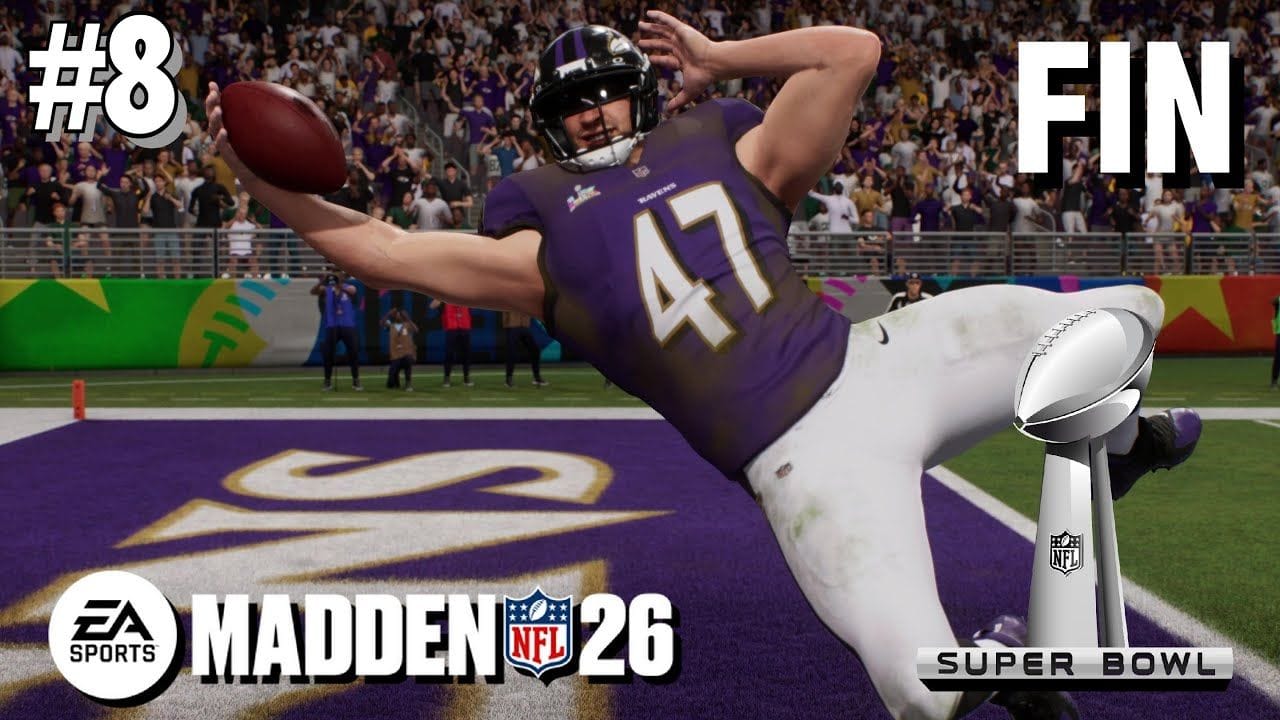 MADDEN NFL 26 MODE CARRIÈRE: FIn des PLAYOFF & SUPER BOWL #8  4K