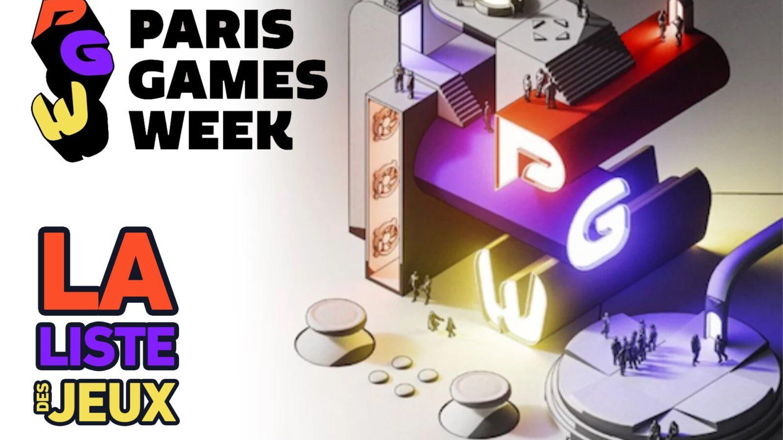 Paris Games Week : voici la liste de tous les jeux confirmés sur le salon !
