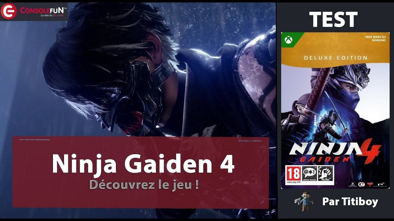 TEST NINJA GAIDEN 4 🥋 Le retour explosif de la saga sur PS5, Xbox & PC ! 🎮⚔️