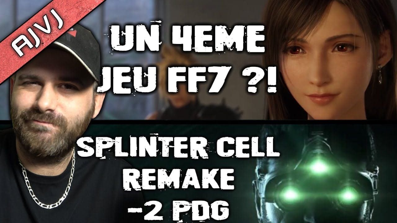 Warner est à vendre 😯 Le réal de Splinter Cell R et de Remedy sont partis, FF7 P3 n’est pas la fin ?