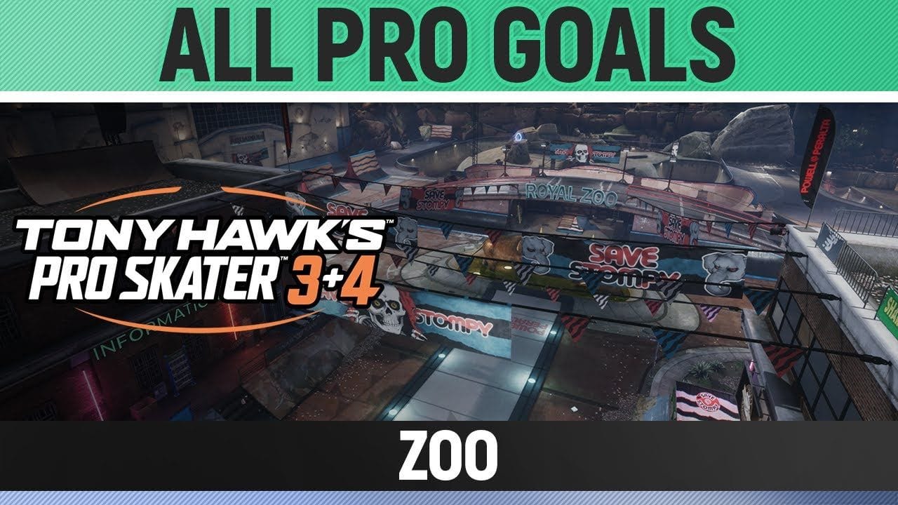 Tony Hawk's Pro Skater 3+4 - Zoo Studio - Platinum Score (Collect 5 Stuffed Penguins)