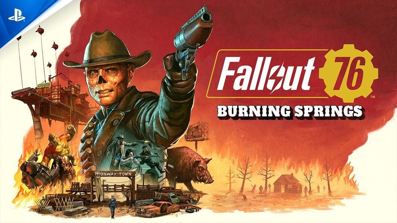 Fallout 76 - Burning Springs Gameplay Trailer | PS5 & PS4 Games