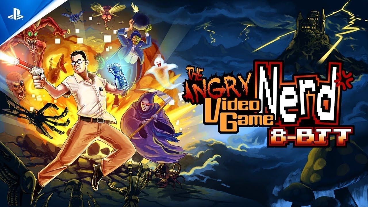Angry Video Game Nerd 8-bit - Launch Trailer | PS5 & PS4 Games