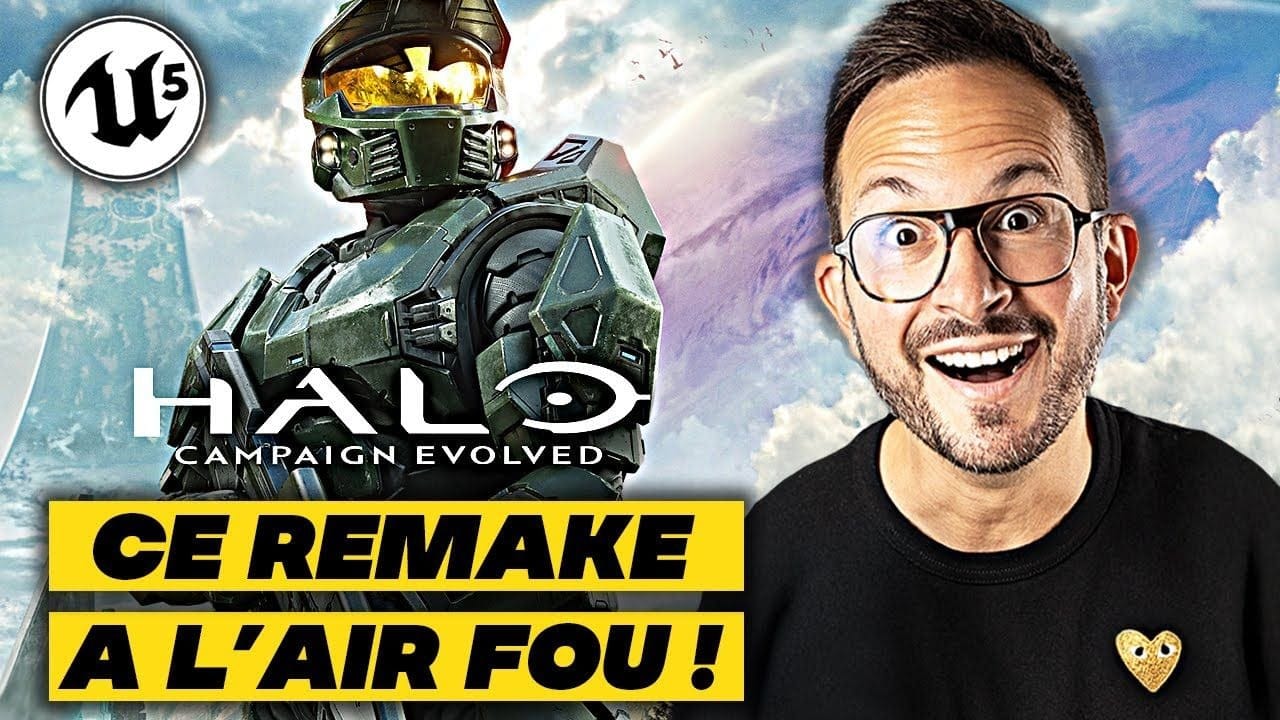 HALO Campaign Evolved a l'air FOU 😍 Le Master Chief débarque sur PS5 ! Remake Unreal Engine 5