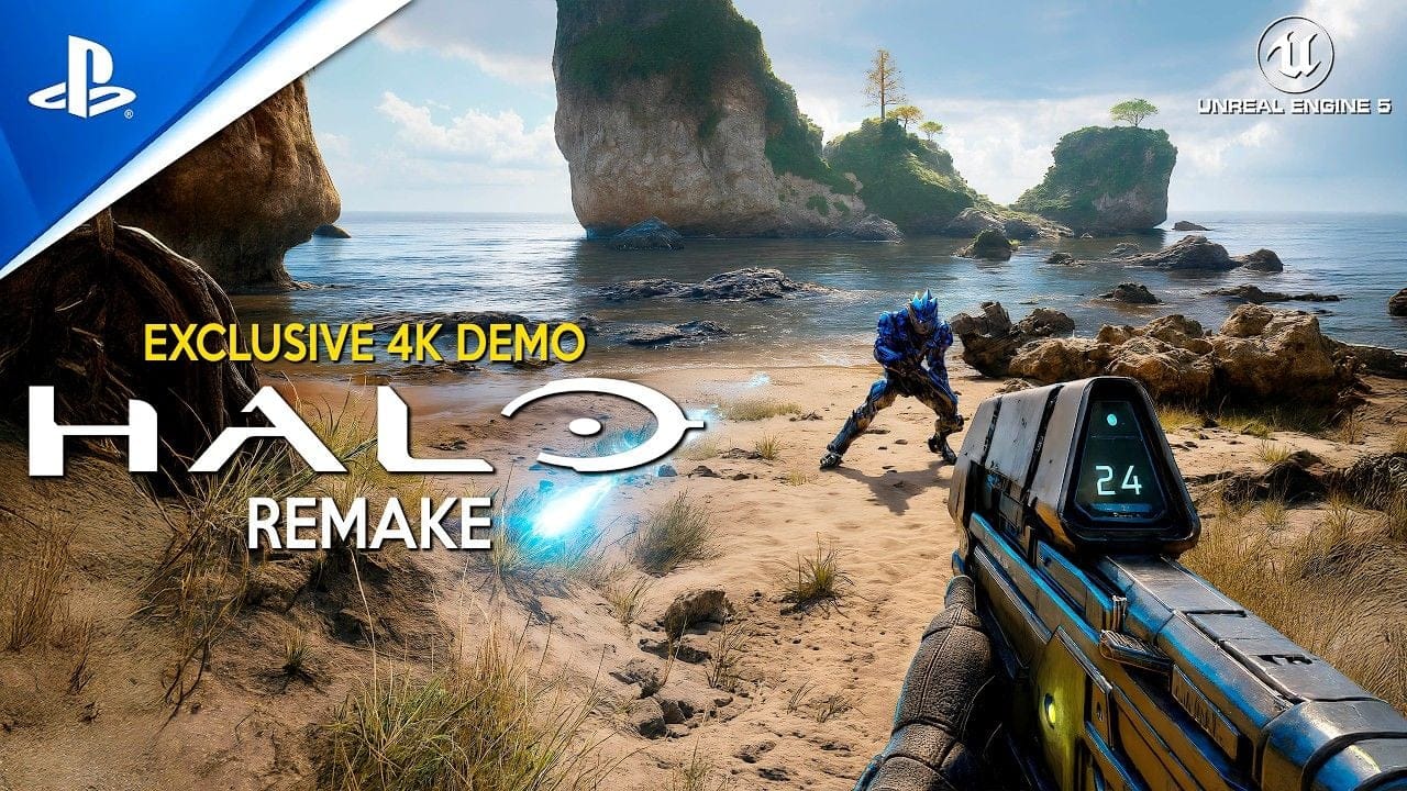 HALO REMAKE Campaign Evolved First Gameplay Demo | Most LEGENDARY FPS comes to PS5 in 2026
