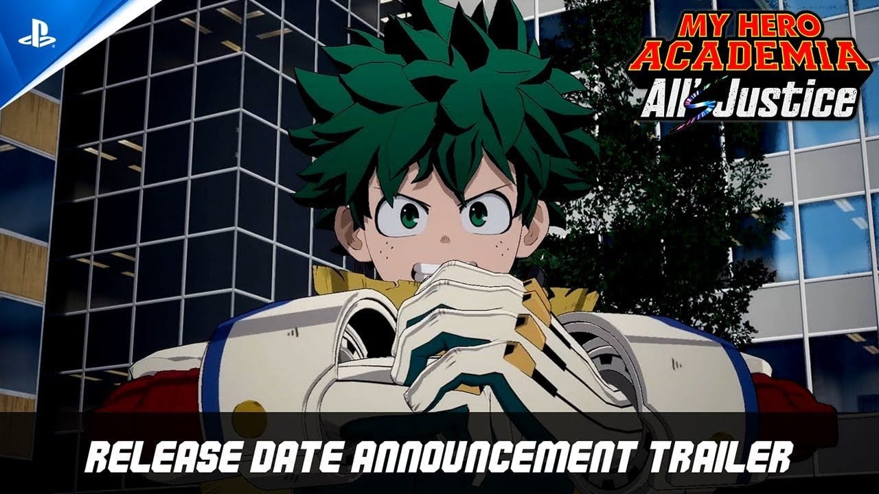 My Hero Academia: All’s Justice - Release Date Announcement Trailer | PS5 Games