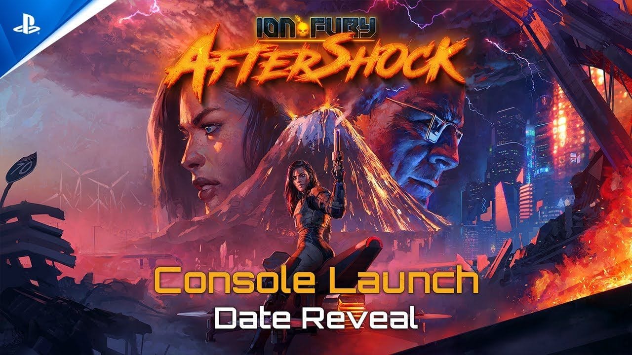 Ion Fury Aftershock - Launch Date Reveal | PS4 Games