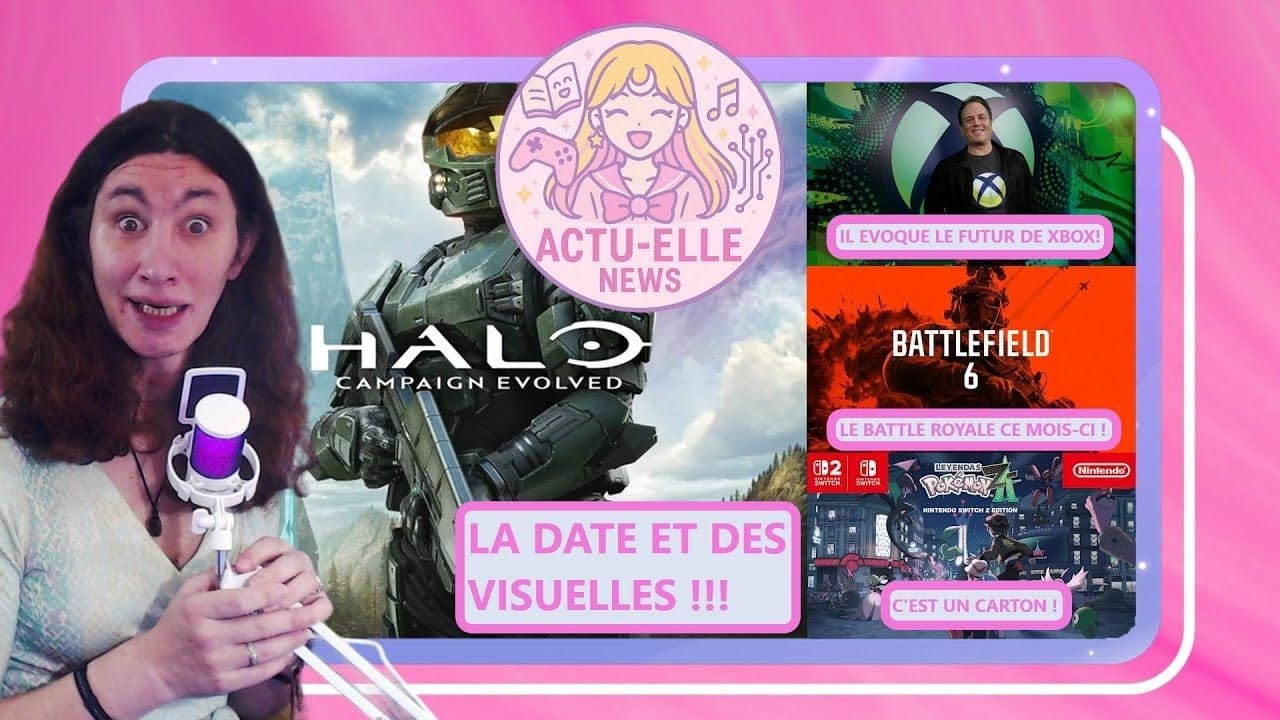 Actu-Elle News 25 octobre 2025(Halo Remake, Battlefield 6, BlackOps 7 et plus)