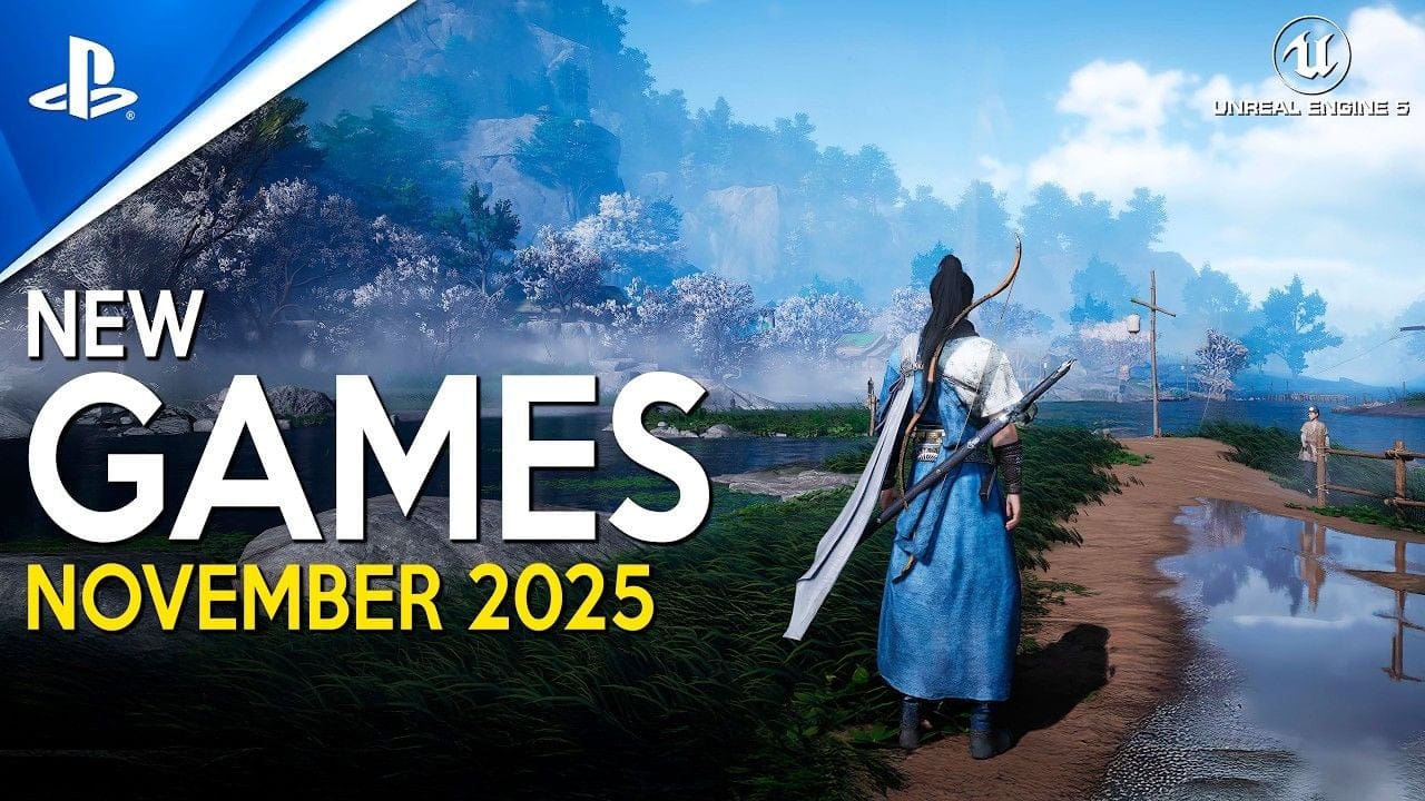NEW GAMES coming in NOVEMBER 2025 with Crazy NEXT GEN Graphics