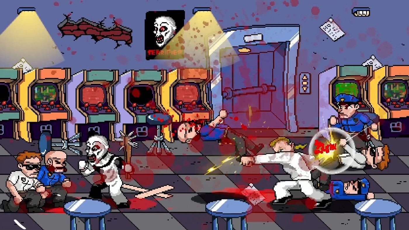 Terrifier : Le jeu ARTcade apporte du sang, des pixels et des chiptunes en novembre.