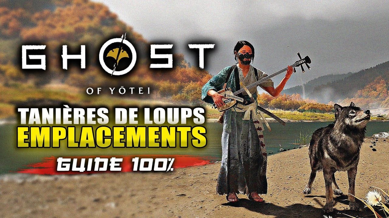 Ghost of Yotei : Toutes les TANIÈRES DE LOUPS (Guide 100% Collectibles) 🏆 Les loups d'Ezo