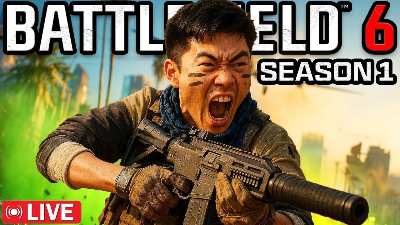 BATTLEFIELD 6 SEASON 1 UPDATE! 🔴 TOP 5 RANKED PLAYER! + ENTERING RANK 200! (Battle Royale + NEW DLC)