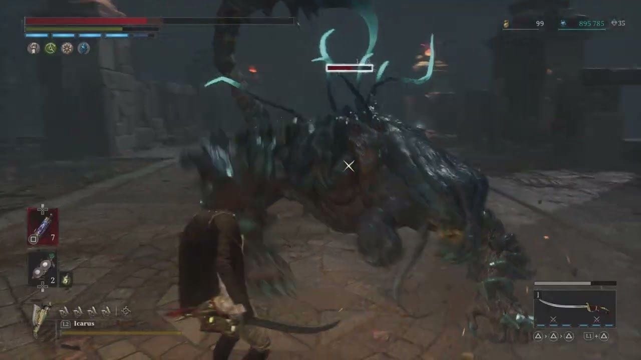 Lies of P. Épisode 49. Mon premier combat contre ce tête de chat ça donne quoi en new game +