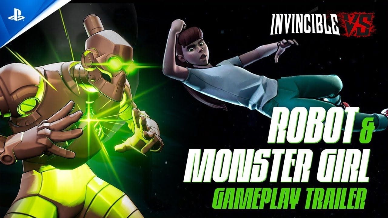 Invincible VS - Robot & Monster Girl Gameplay Trailer | PS5 Games
