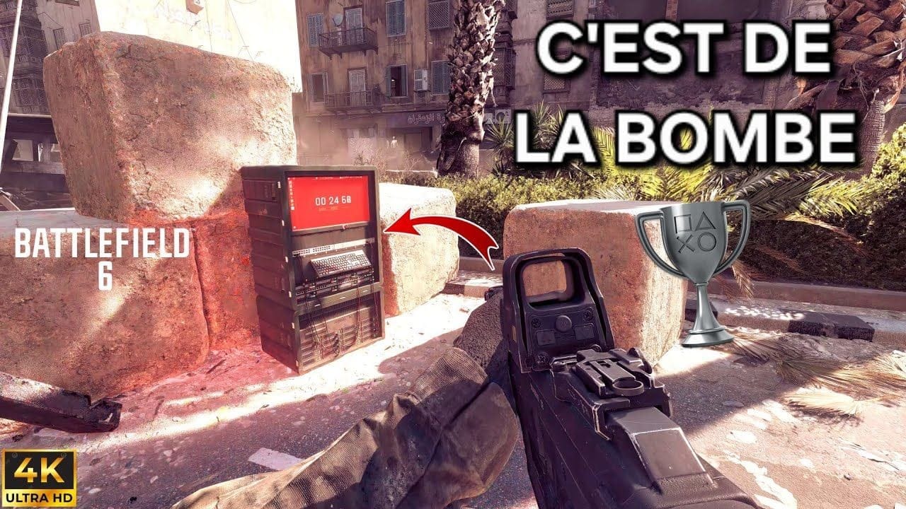 TROPHÉE C'est de la Bombe | FARM Solo FACILE | BATTLEFIELD 6 (4K)