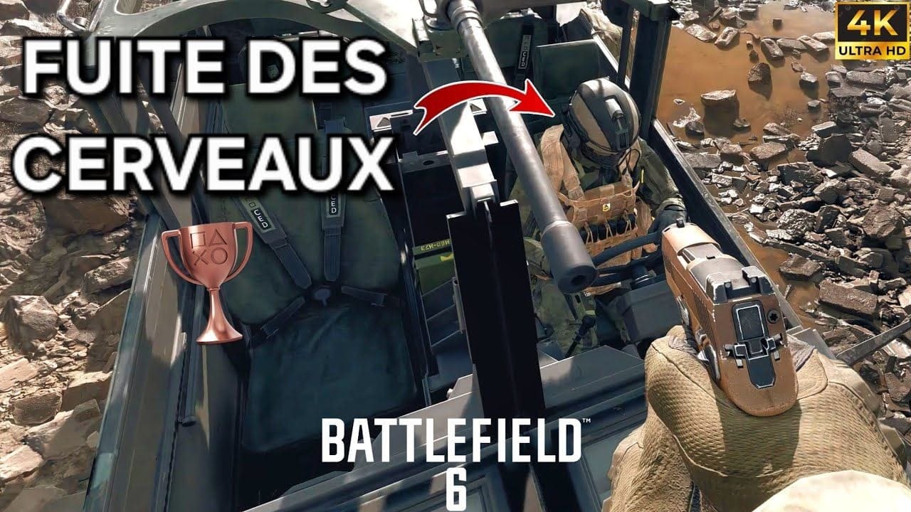 TROPHÉE Fuite des Cerveaux | FARM Solo FACILE | BATTLEFIELD 6 (4K)