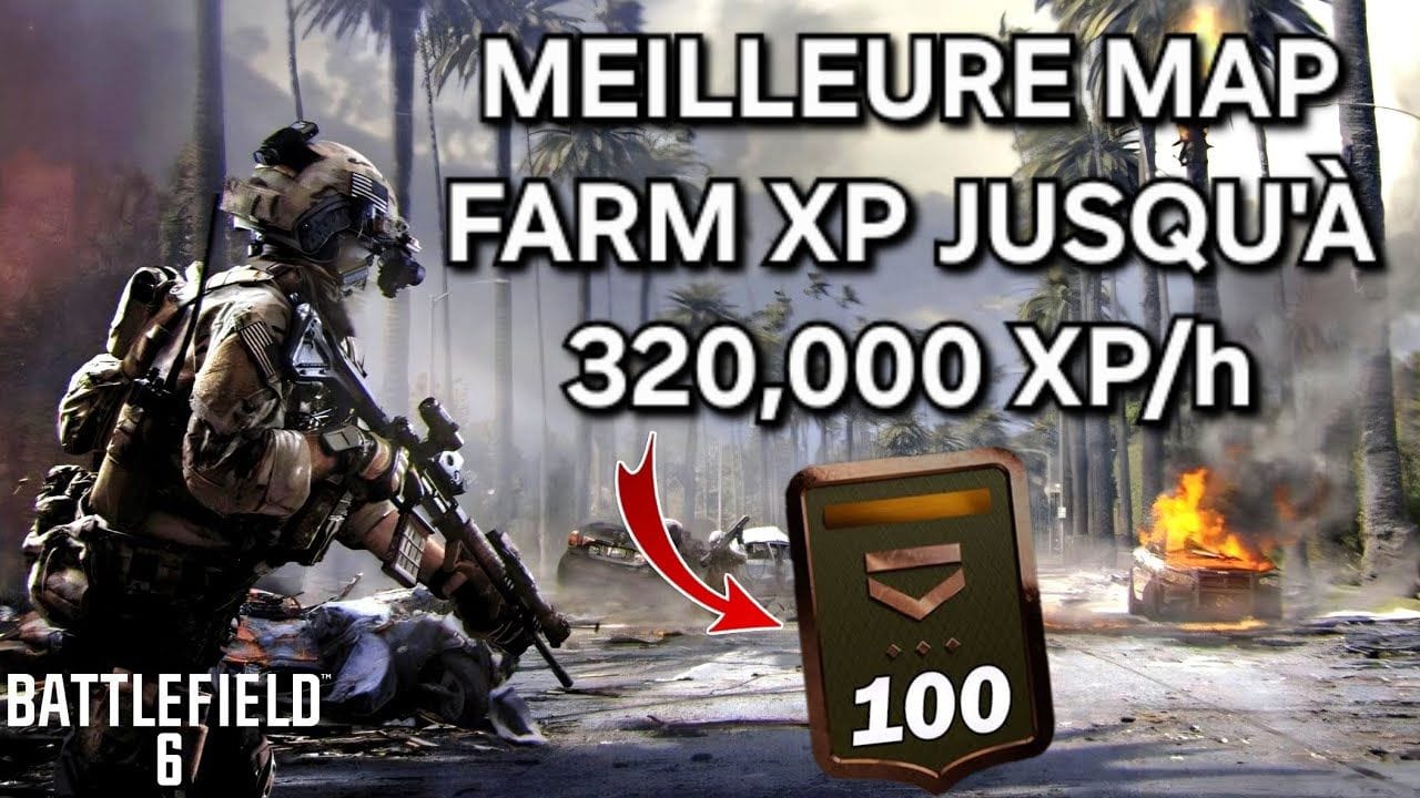 (PATCHÉ) 🔥 MEILLEURE MAP XP / GLITCH FARM 2025 – Battlefield 6