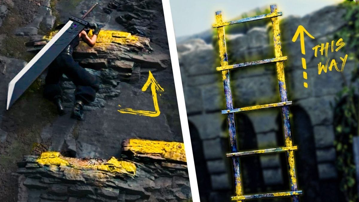 Le réalisateur de Final Fantasy 7 Remake persiste et signe concernant la peinture jaune pour guider les joueurs : "Il y a clairement besoin de ce genre de chose"