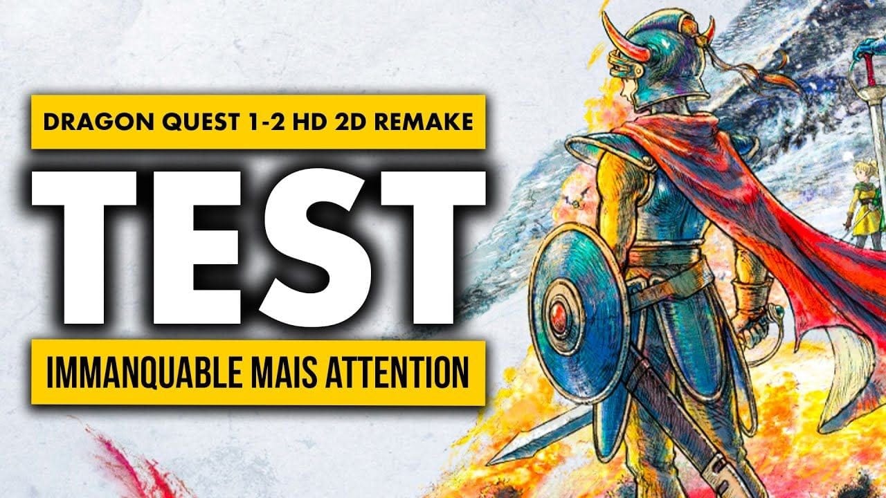TEST Dragon Quest 1-2 HD2D Remake : Un TRÈS BON RETOUR mais pas pour tout le monde ⭐️