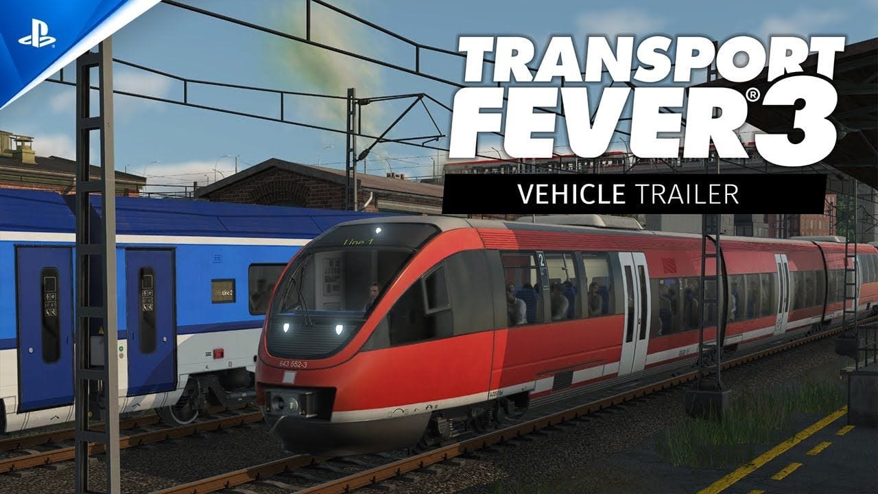 Transport Fever 3 - Vehicle Trailer | PS5 Games