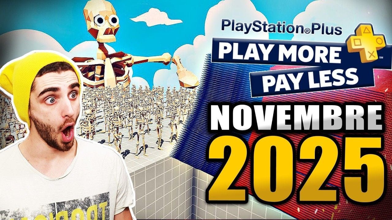 Les JEUX GRATUITS Du PS+ de NOVEMBRE 2025 🔥 Un mois INCROYABLE !? (PS5 et PS4)