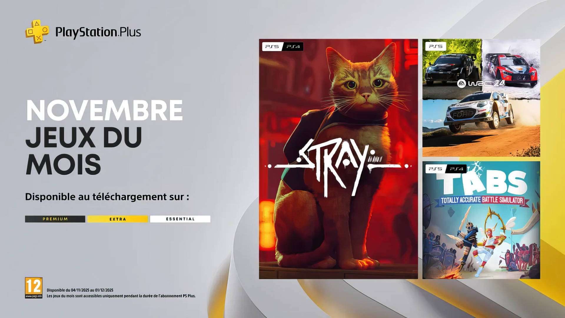 PlayStation Plus - Les jeux gratuits de novembre 2025 - Playscope
