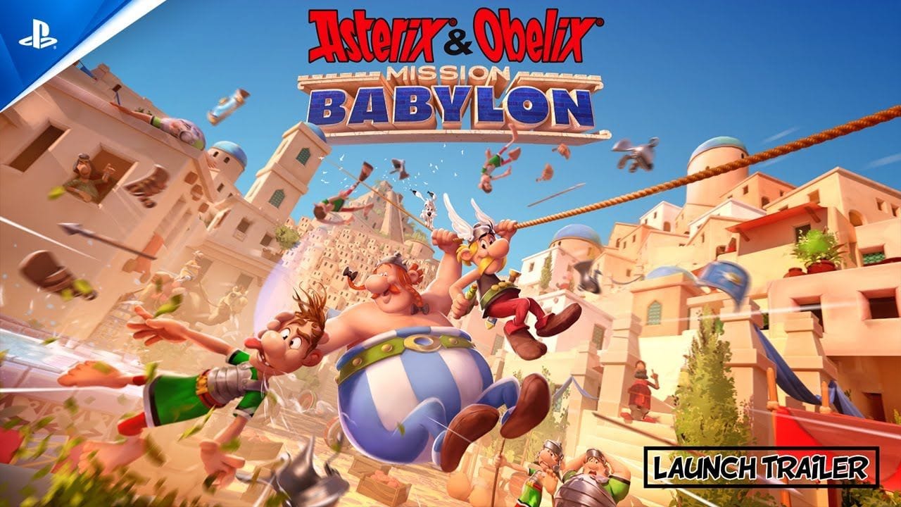 Asterix & Obelix - Mission Babylon - Launch Trailer | PS5 Games