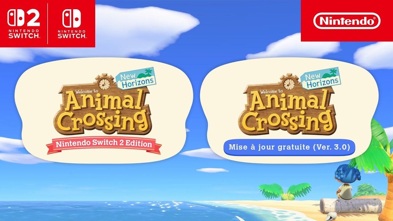 Animal Crossing: New Horizons va recevoir une version Switch 2 avec des nouveautés, en marge d'une mise à jour gratuite